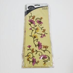 Next Style Flower Floral Iron On Applique Lot of 3 Sealed